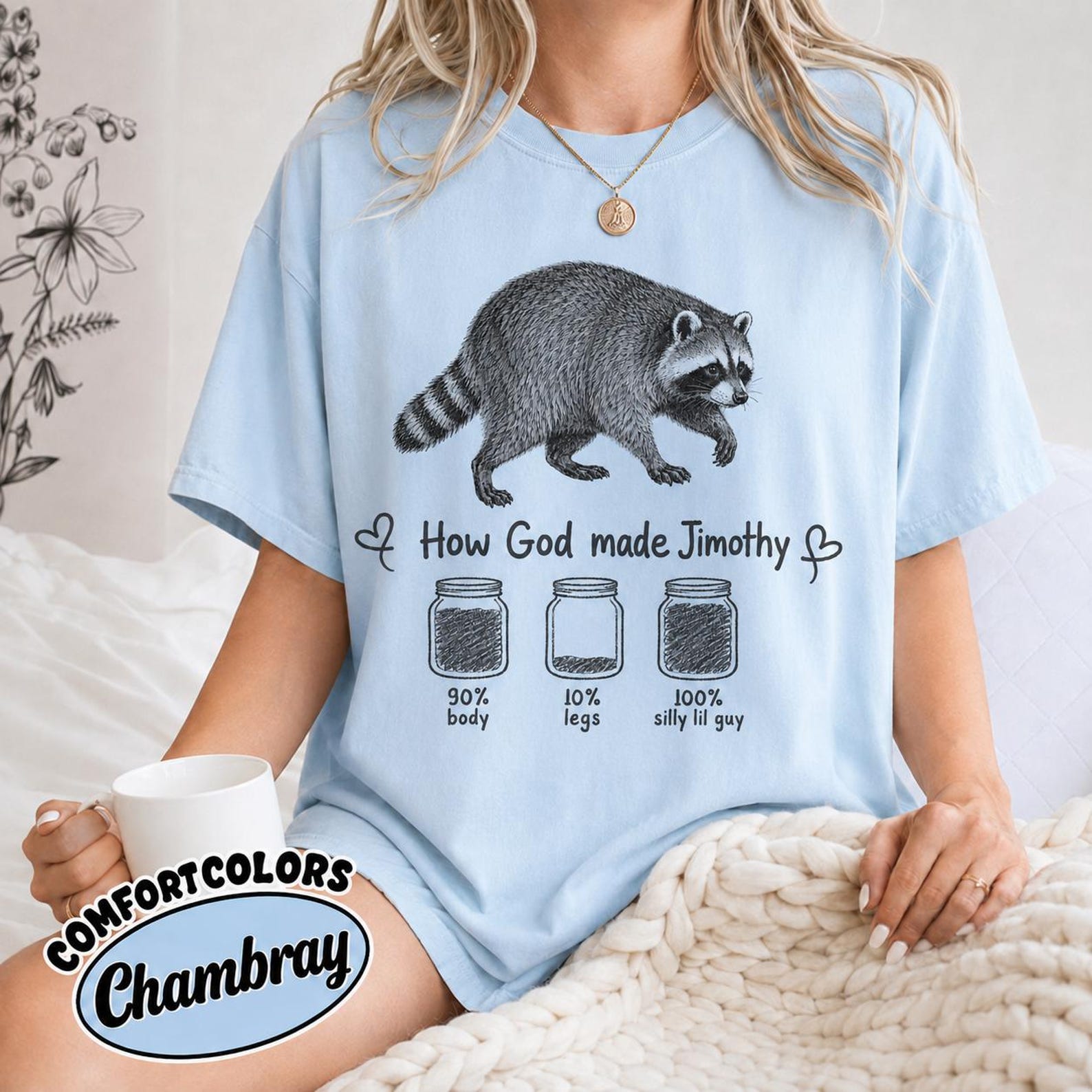 Jimothy Shirt, Funny Jimothy Raccoon Tee