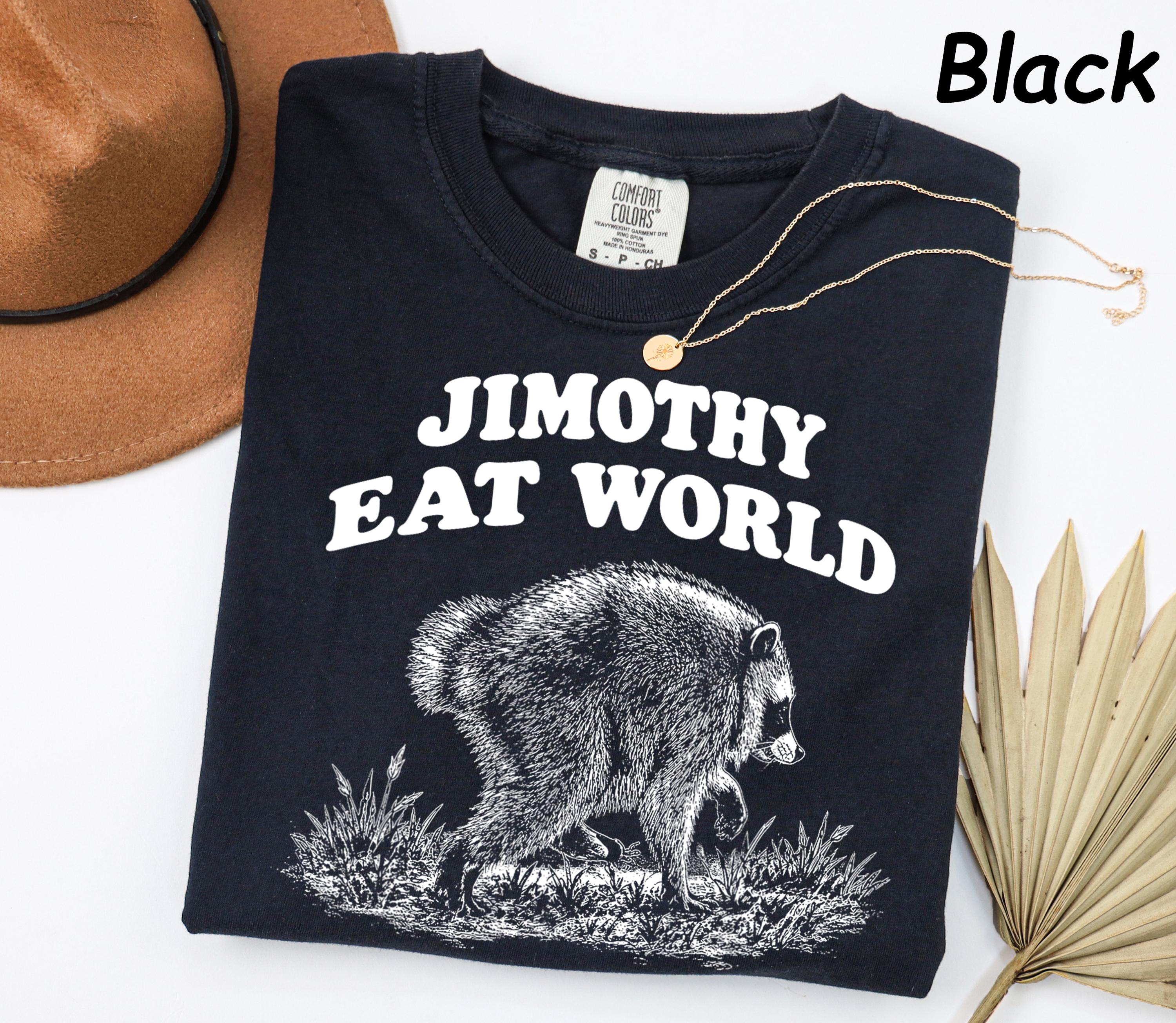 Retro Raccoon T-Shirt: In a World Full of Ordinary Be a Jimothy Graphic Tee