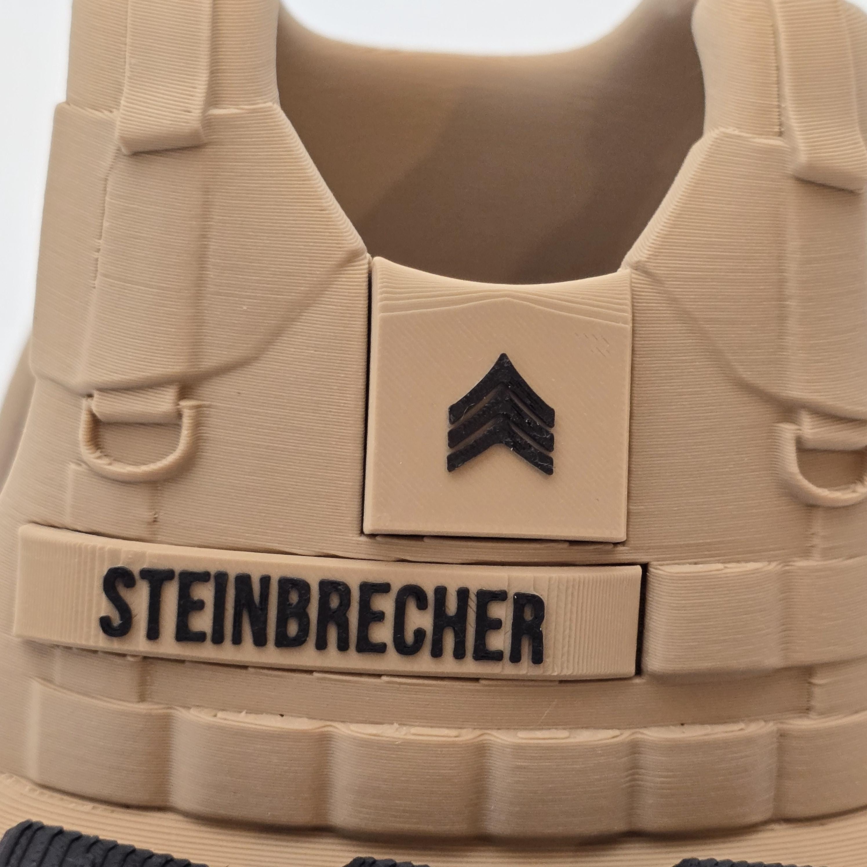 Personalized 3D Printed Gen III Pen Holder – Personalized Military Desk Organizer | Custom Name Tape & Rank