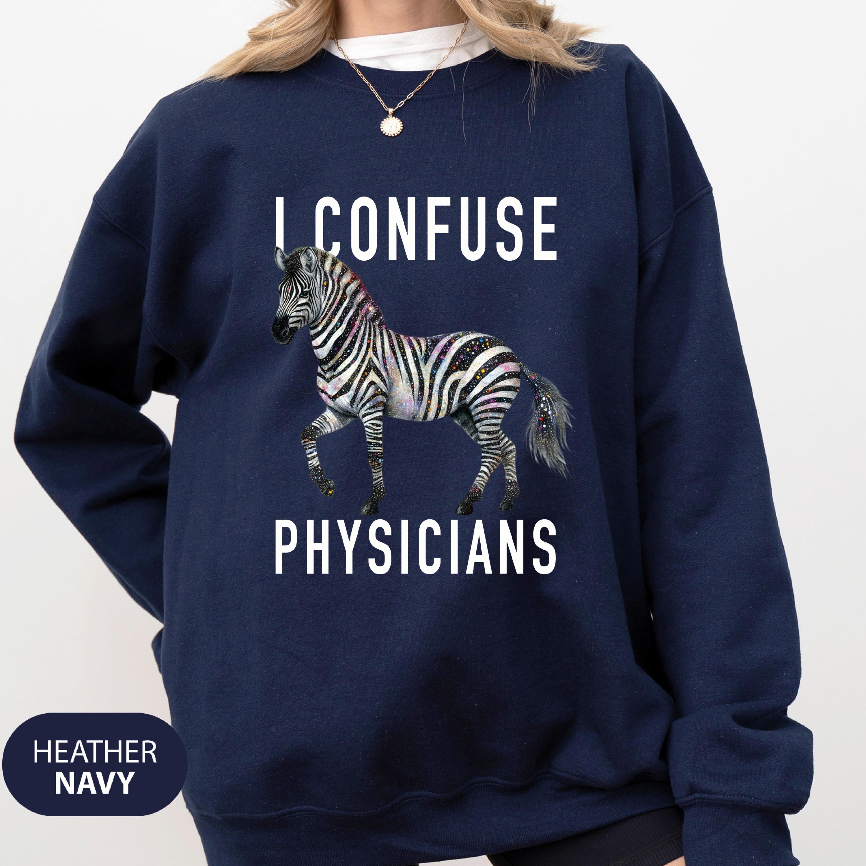 Rare Disease Sweatshirt, Zebra Ribbon Sweatshirt, Chronic Illness Sweatshirt, Cancer Warrior Gift, Cancer Gifts, Rare Disease Shirt