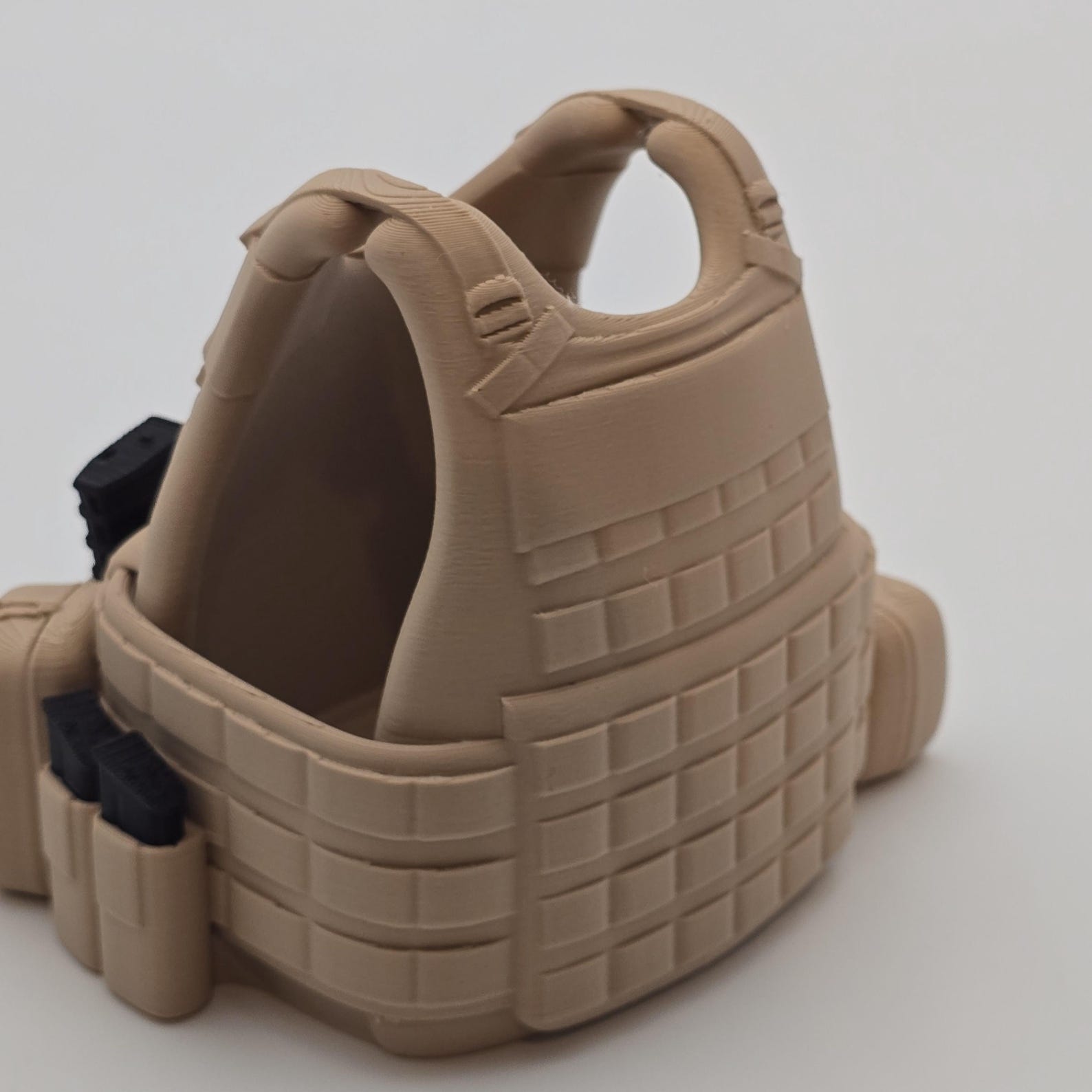 Personalized 3D Printed Gen III Pen Holder – Personalized Military Desk Organizer | Custom Name Tape & Rank