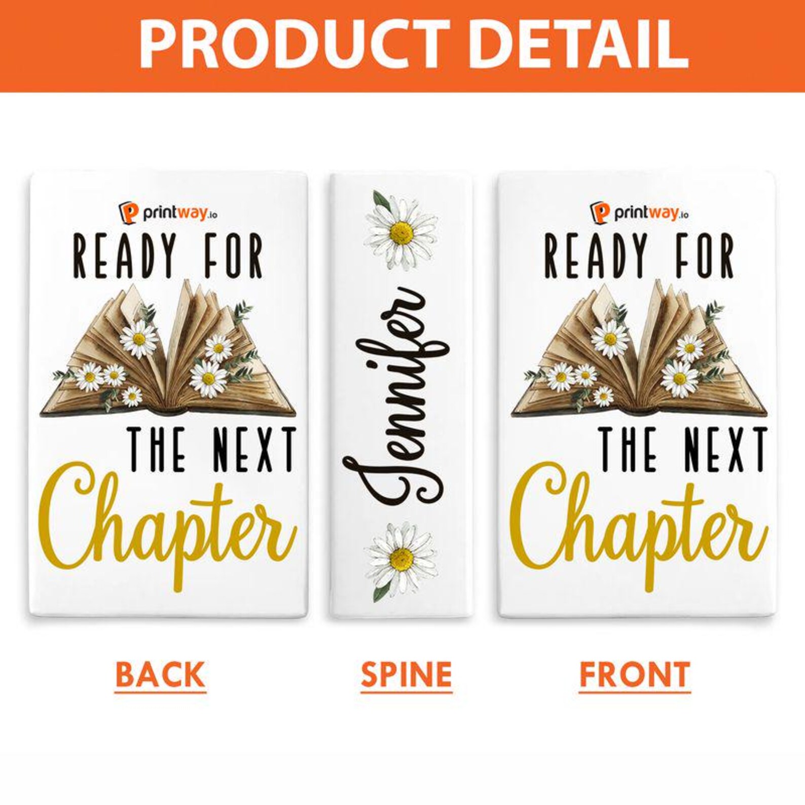 Personalized Floral Book Shaped Vase Personalized Couple Initials Vase Wedding Centerpiece Gift, Anniversary Keepsake Decor