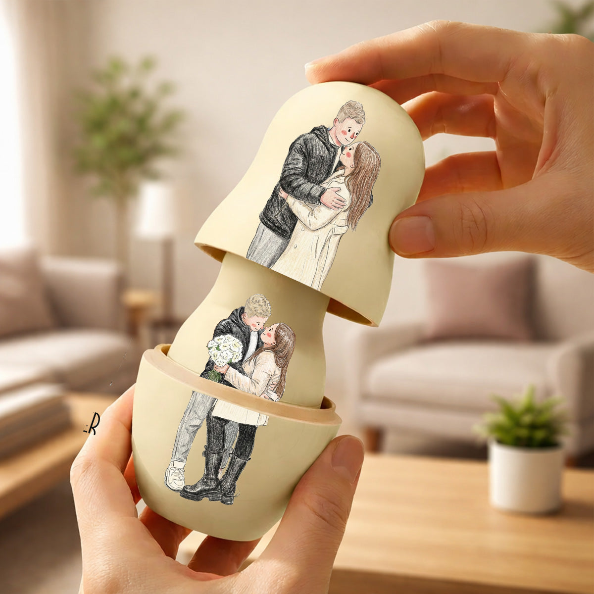 Personalized Photo Nesting Doll