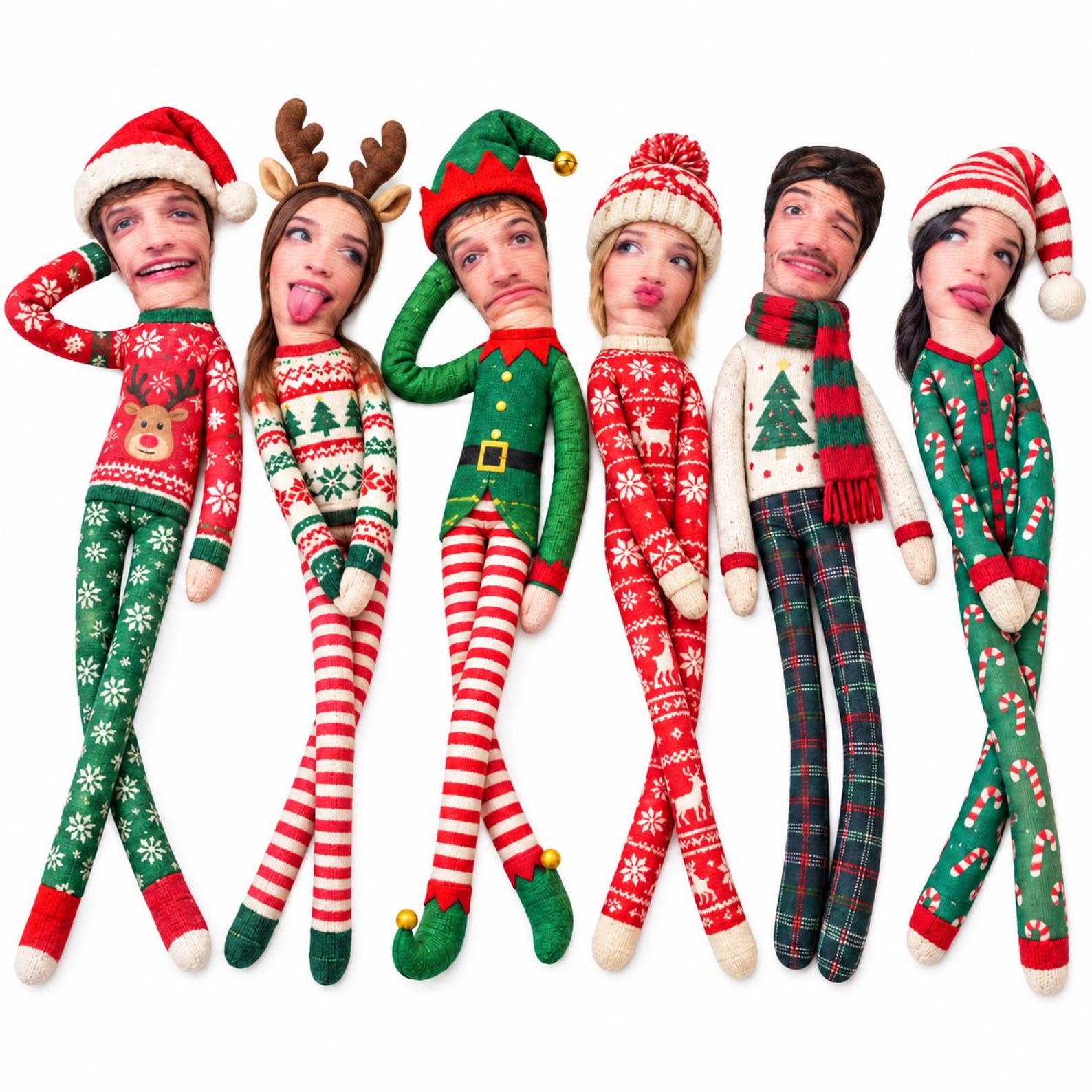 Personalized Mini Me Doll For White Elephant Office Christmas Party Funny Coworker Photo Gift
