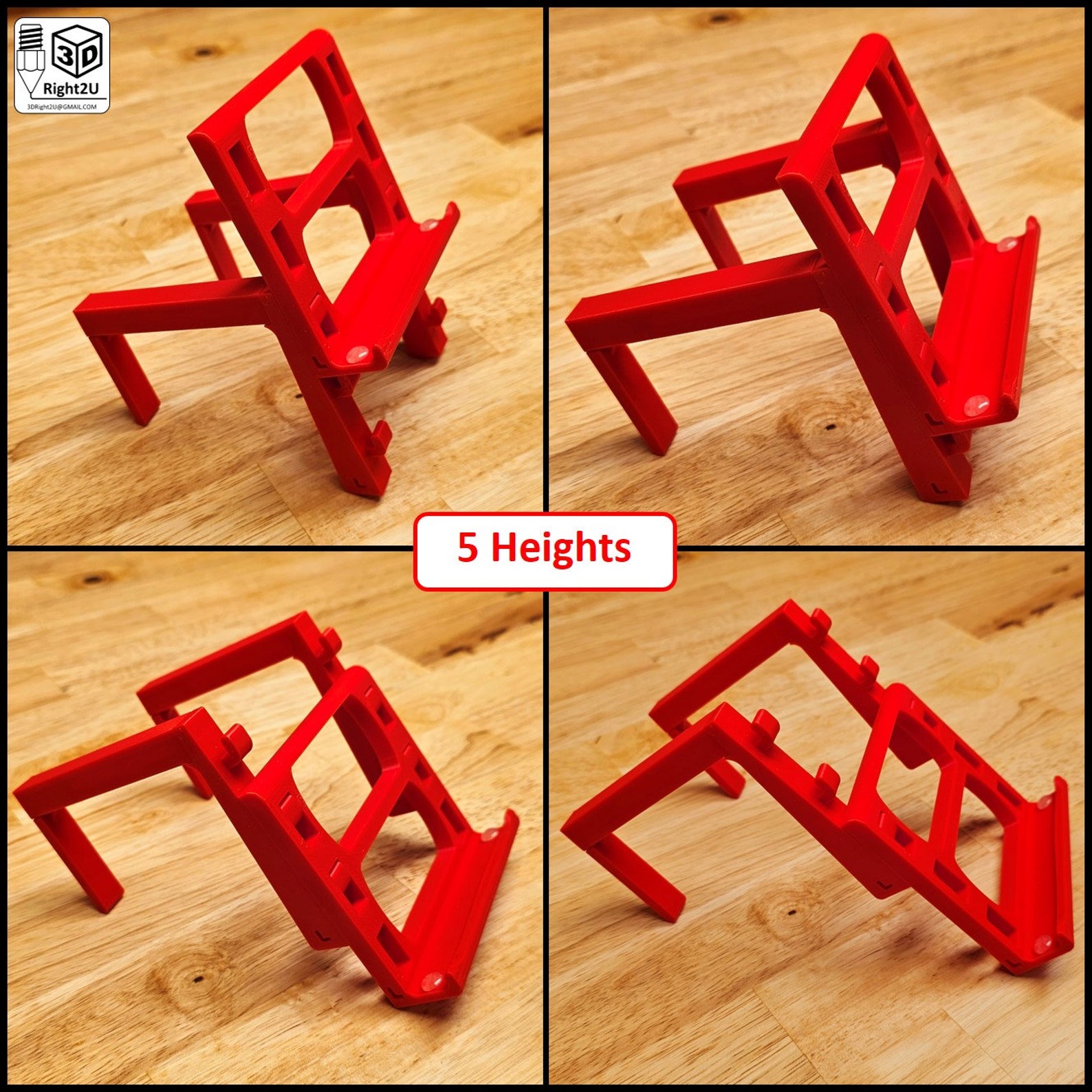 Personalized 3D Printed Fitness Tablet/Phone Stand for Treadmills & Stationary Bikes (NEW)