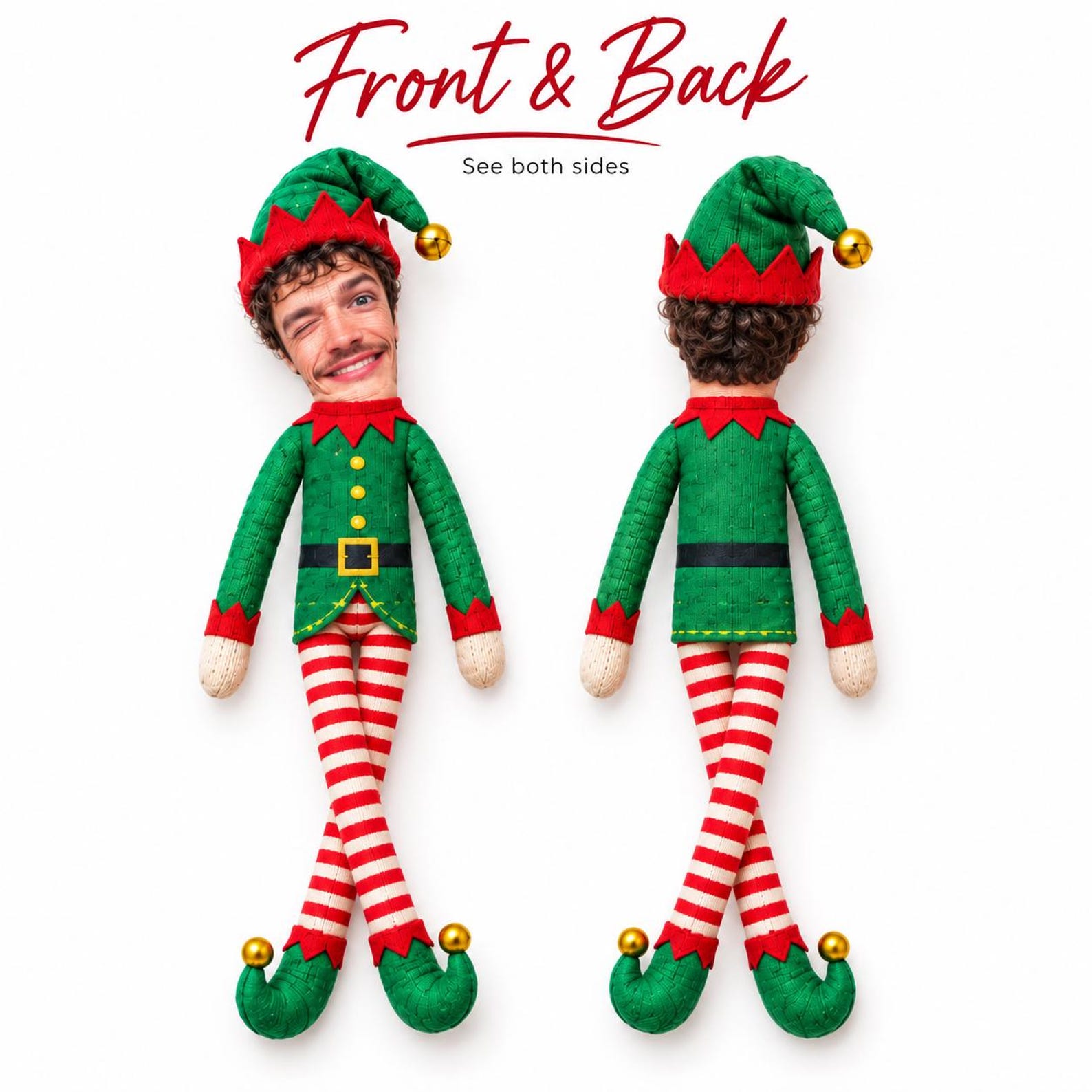 Personalized Mini Me Doll For White Elephant Office Christmas Party Funny Coworker Photo Gift