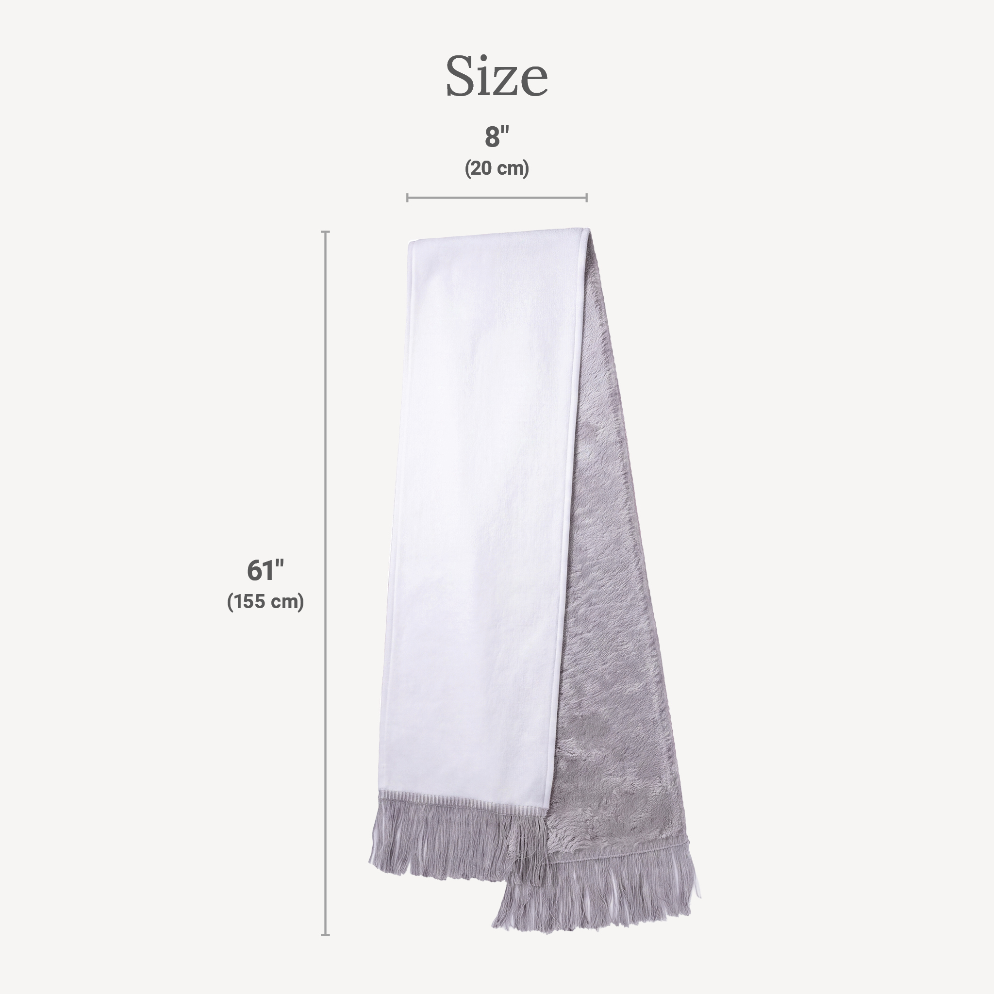 Personalized Criss-Cross Fun Sherpa Scarf with Name Gift for Her Him Christmas Gift Winter Holiday Gift Idea