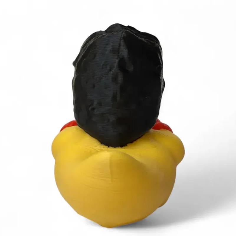 Personalized 3D Printed Boxing Duck with Red Gloves Desk Decor Birthday Hilarious Fitness Gift for Friends Gym Rat Gym Lovers