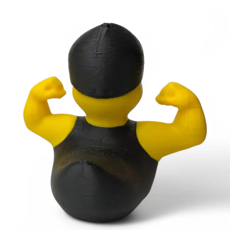 Personalized 3D Printed Funny Muscle Arm Duck Desk Decor Birthday Hilarious Fitness Gift for Friends Gym Rat Gym Lovers