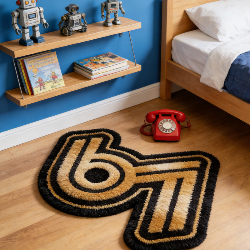 Personalized 67 Internet Suffering Rug Tech Lover Carpet Doormat Gamer Room Decor Gift for Geek Lover