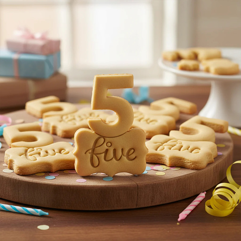 Personalized Sport Birthday Cookie Cutter Sports Shape for Kids and Sport Fans