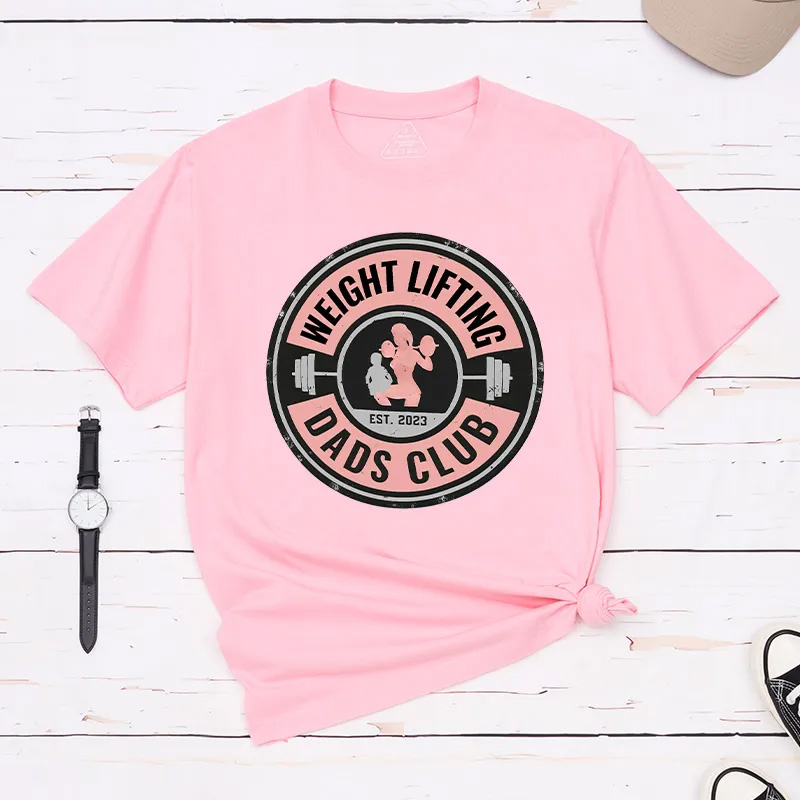 Personalized Weightlifting Couple Classic T-Shirt  Weight Lifting Dads Moms Family Club Funny Weight Lifting Shirt for Gym Lover