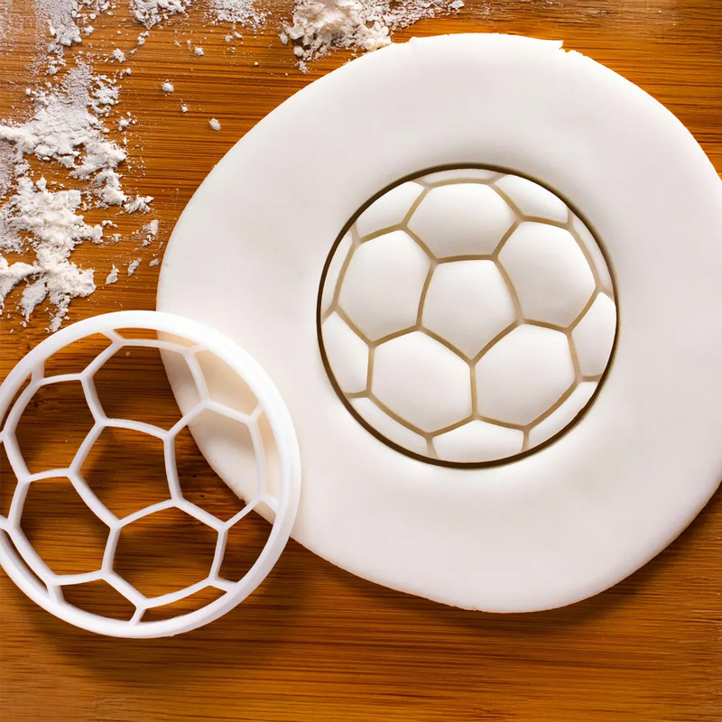 Personalized Sportball Soccer Cookie Cutter Sports Shape for Sport Lovers