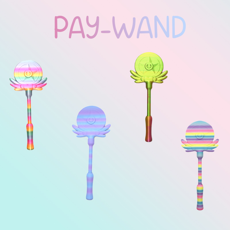 Moon Wand Pay Wand – Adjustable Credit Card Holder for Payments