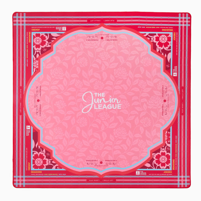 Personalized The Junior League Mahjong Mat Gift for Mahjong Enthusiasts