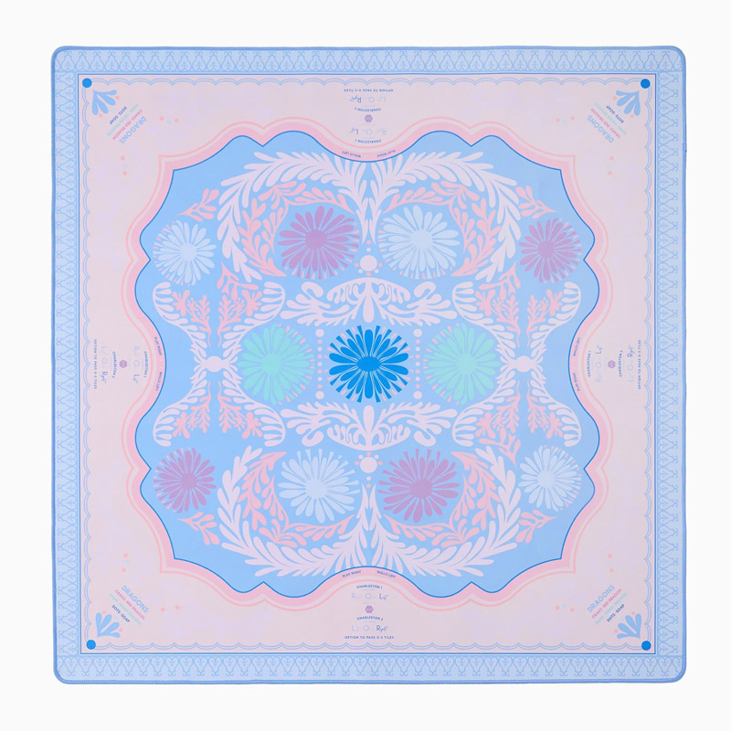 Personalized Luminaire Starter Kit Mahjong Mat Gift for Mahjong Enthusiasts