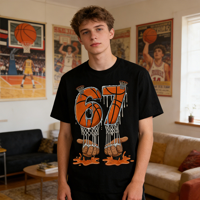 Personalized 67 T-Shirt Sports Six Seven Meme Drip Basketball Football Soccer 67
