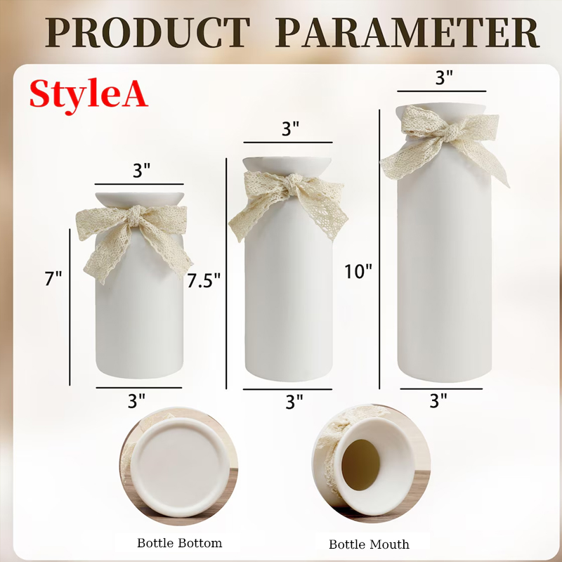 Personalized Grandma's Garden Vase Family Birth Flower Vase for Nanny Grandma Mom Mother's Day Gift from Grandkids