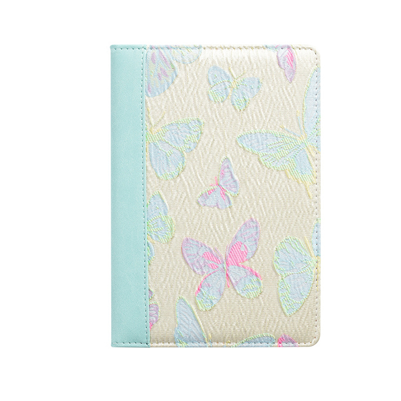 Personalized Fabric Notebook with Dot Matrix Inner Core Custom Name Gift for Her