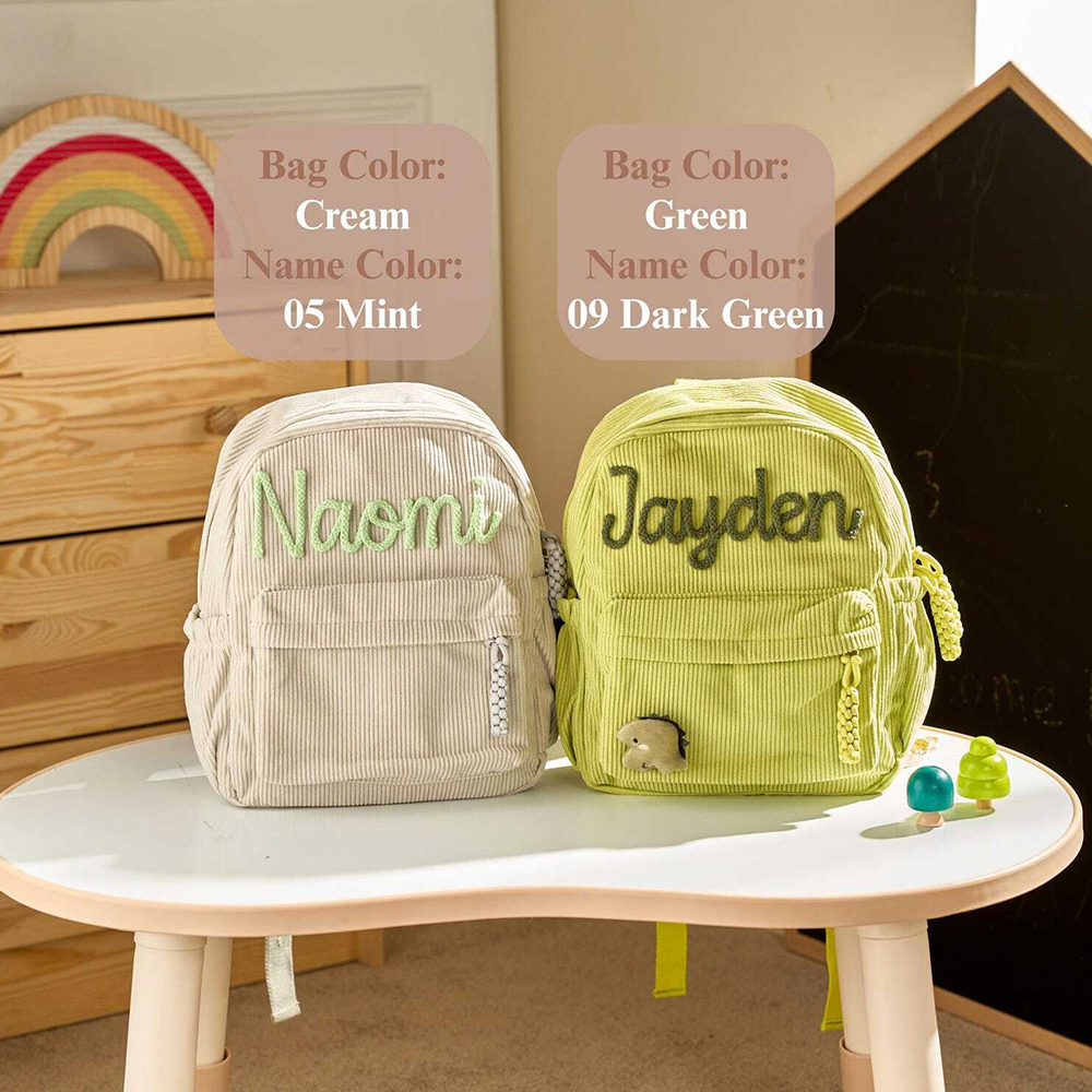 Personalized Toddler Backpack With Name Kindergarten Gift Back to School Summer Camp Bag Kids Preschool Bag