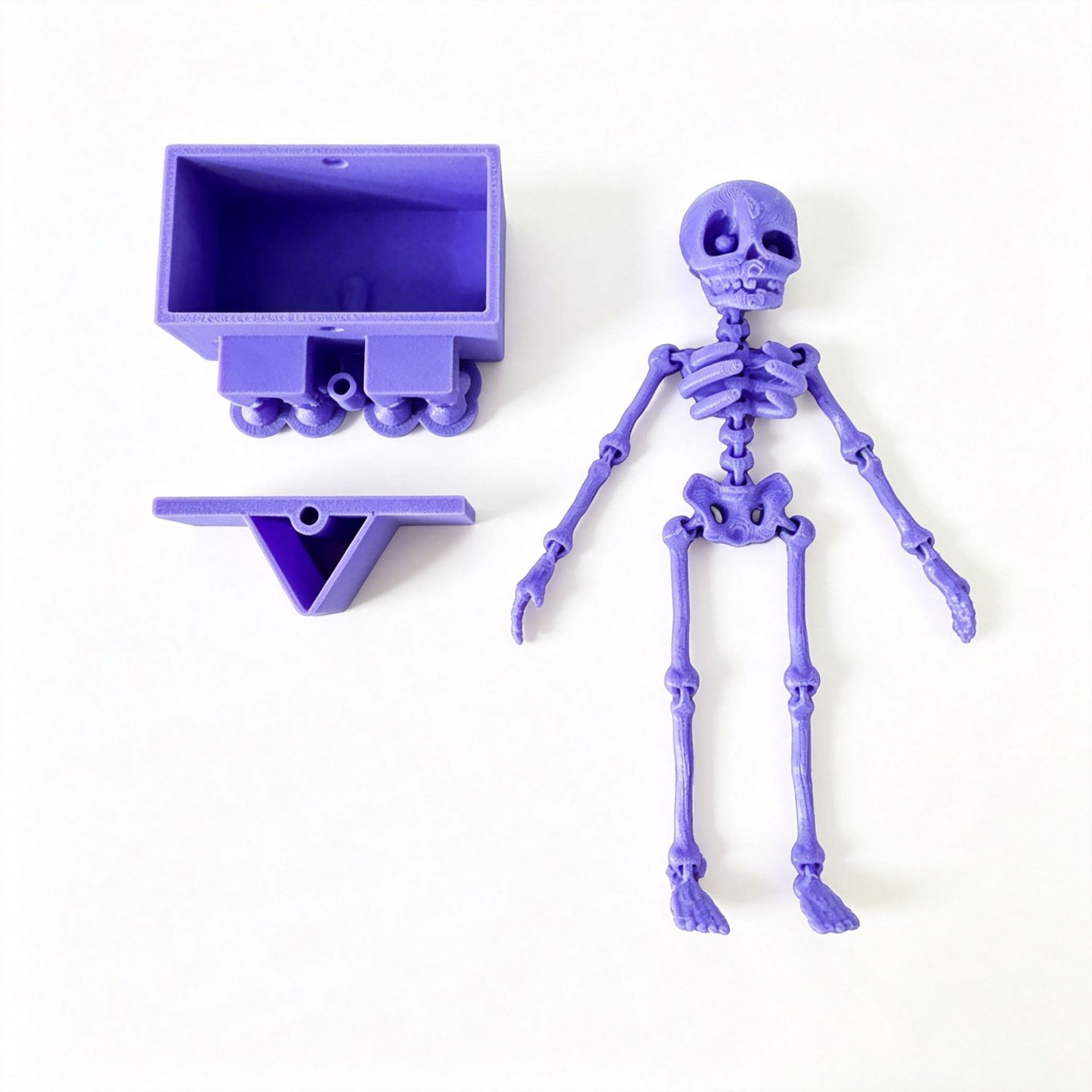 3D Dancing Skeleton Fish Tank Decoration