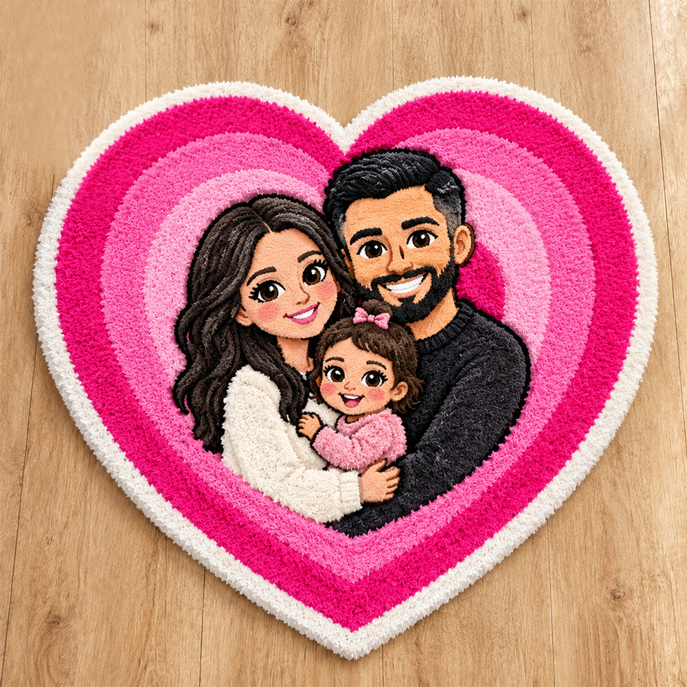 Personalized Photo Rug Custom Photo Throw Gift For Sisters Besties Family Cozy Home Decor Keepsake