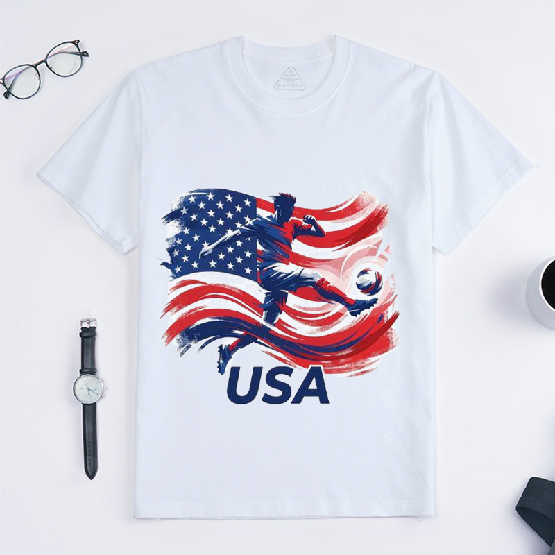 Personalized Soccer T-Shirt Matching Family Football Shirts Kids & Adults Fan Apparel Gift for Soccer Supporter