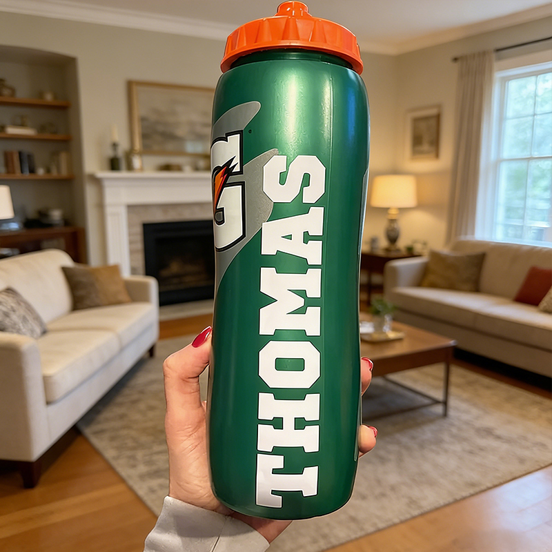 Personalized Custom Gatorade Bottle with Name Team Gift Birthday Party Favor Basketball Football Baseball Soccer Volleyball Lacrosse Hockey