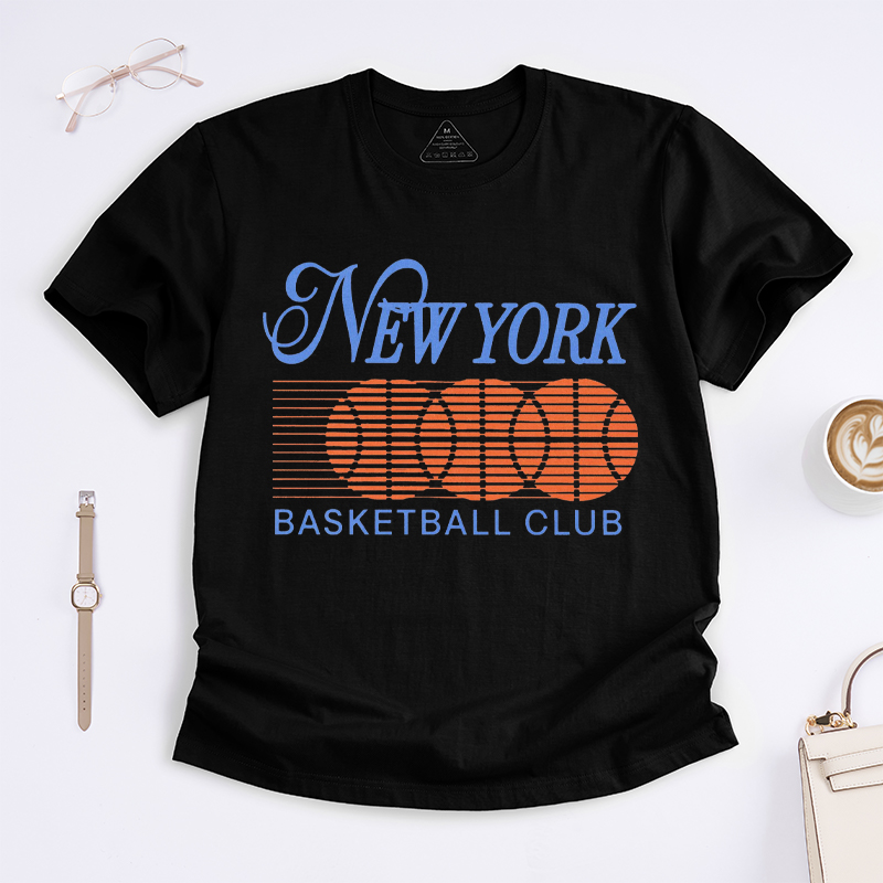 Personalized New York Basketball T-Shirt Statue of Liberty Basketball Gift for Fans