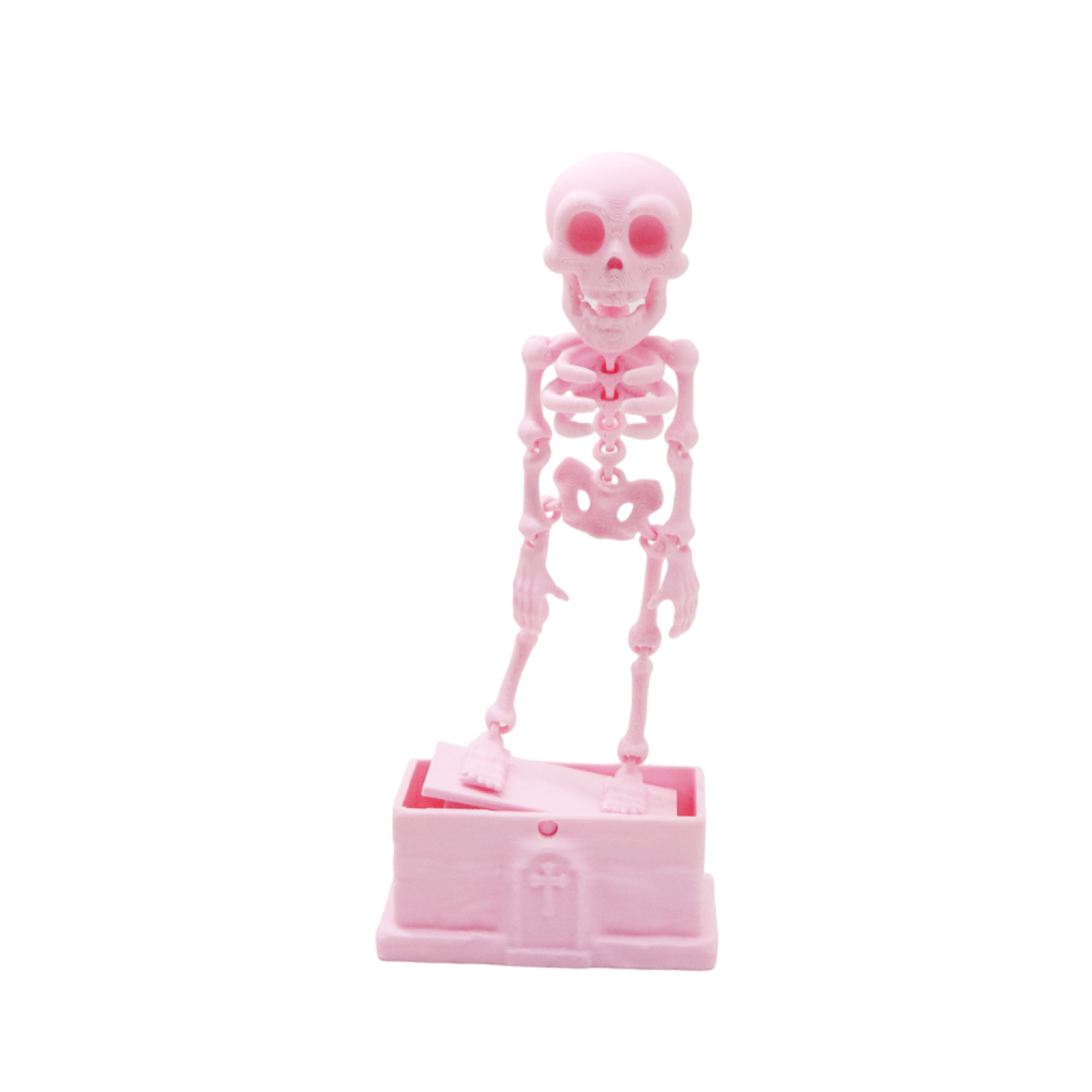 3D Dancing Skeleton Fish Tank Decoration