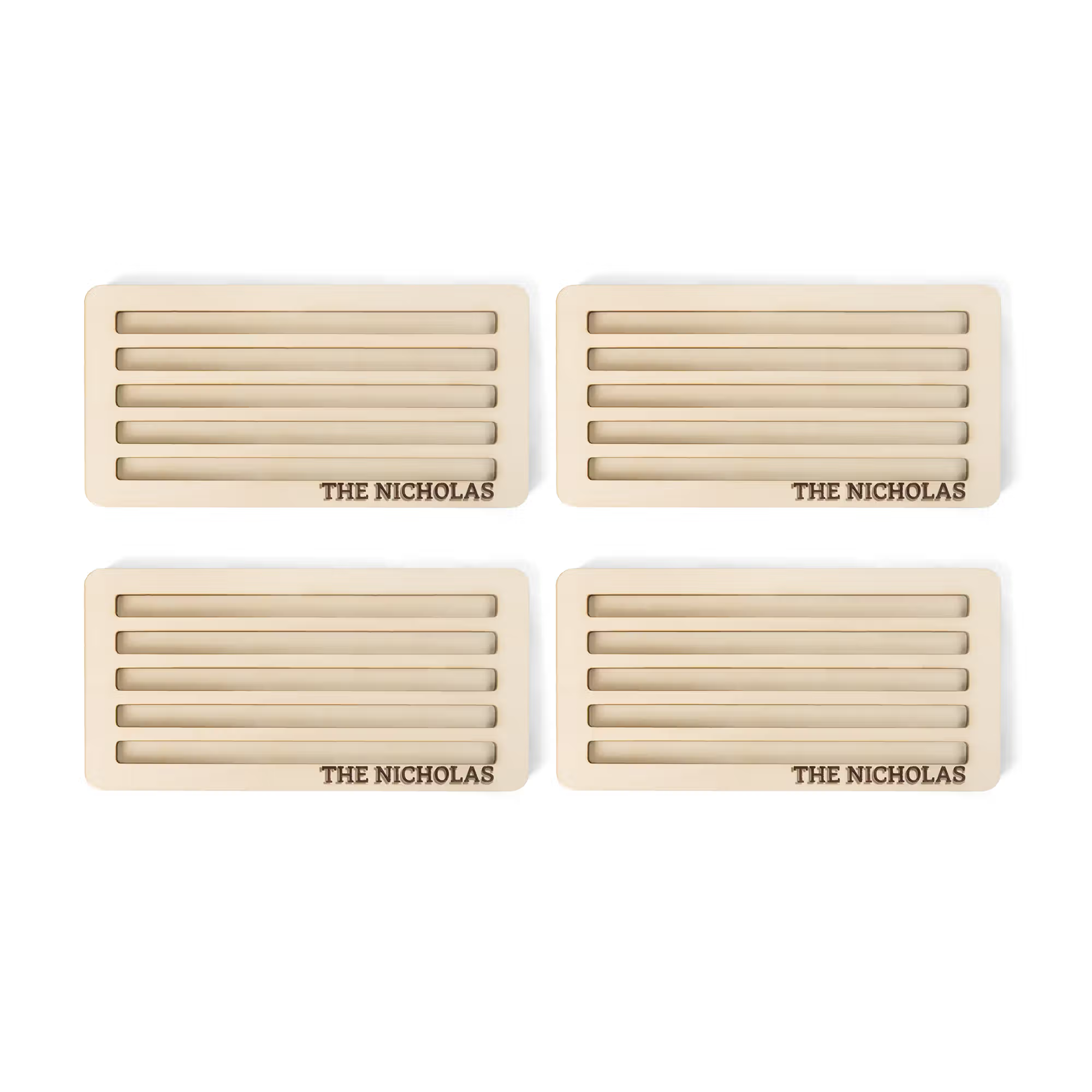 Custom Wooden Mexican Train Domino Hub & Holder - Engraved Basswood Set 11 or 15 Holder, Gift for Family