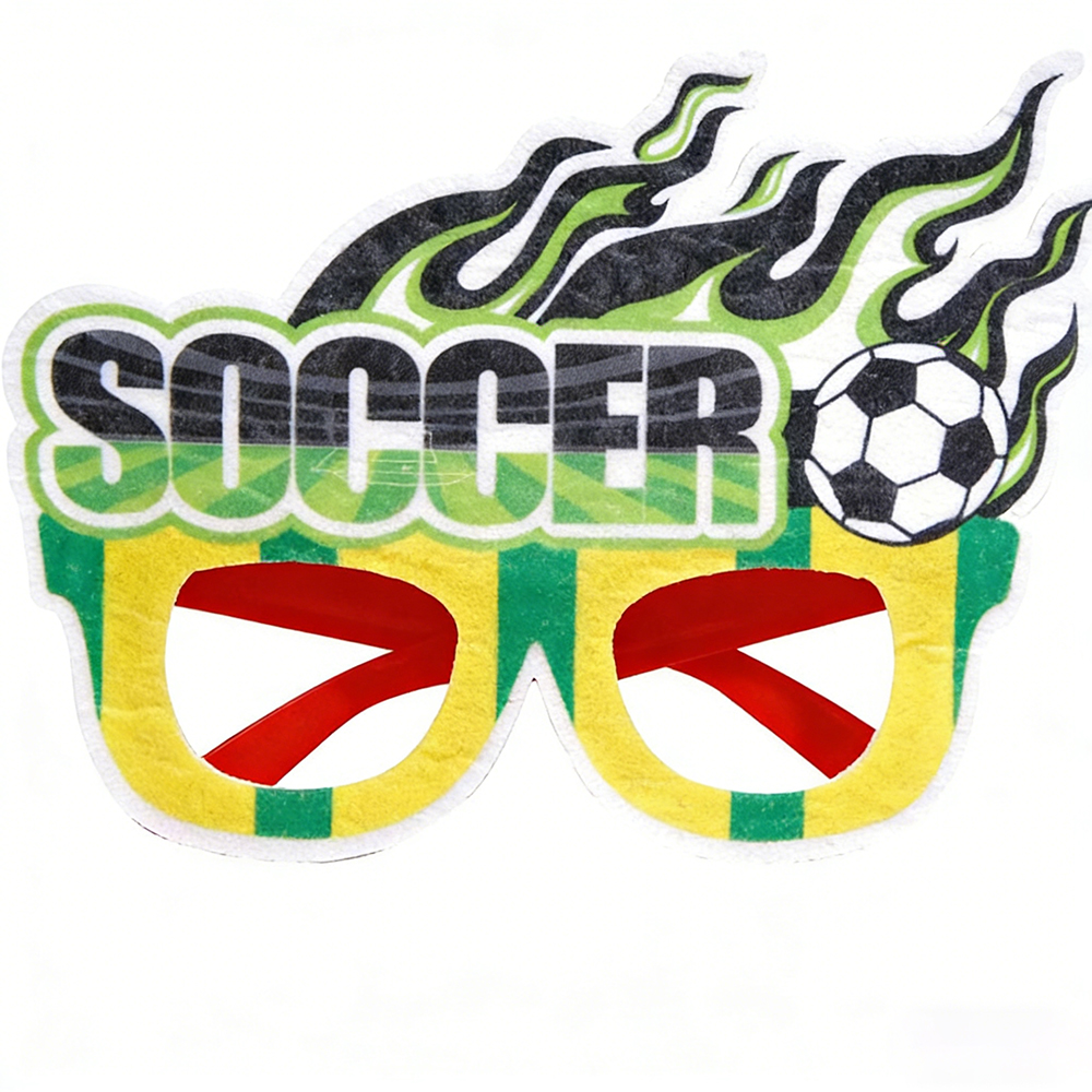 2026 World Cup Soccer Glasses Unique Football Fan Sunglasses World Cup Party Photo Props Soccer Celebration Accessories Gift for Soccer Lovers