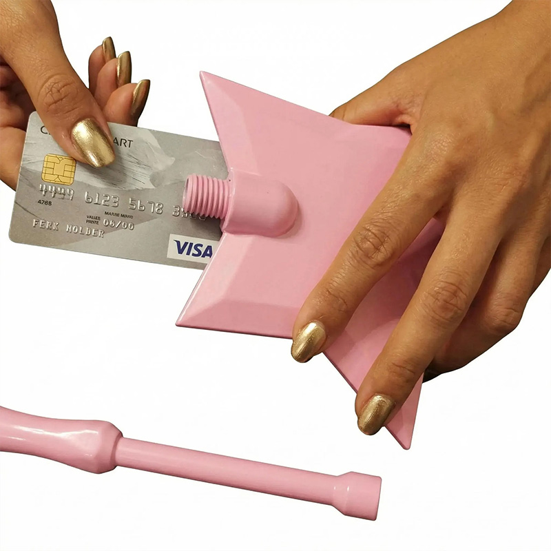Adjustable Tap-to-Pay Magic Wand – 3D Printed Credit Card Holder for Payments