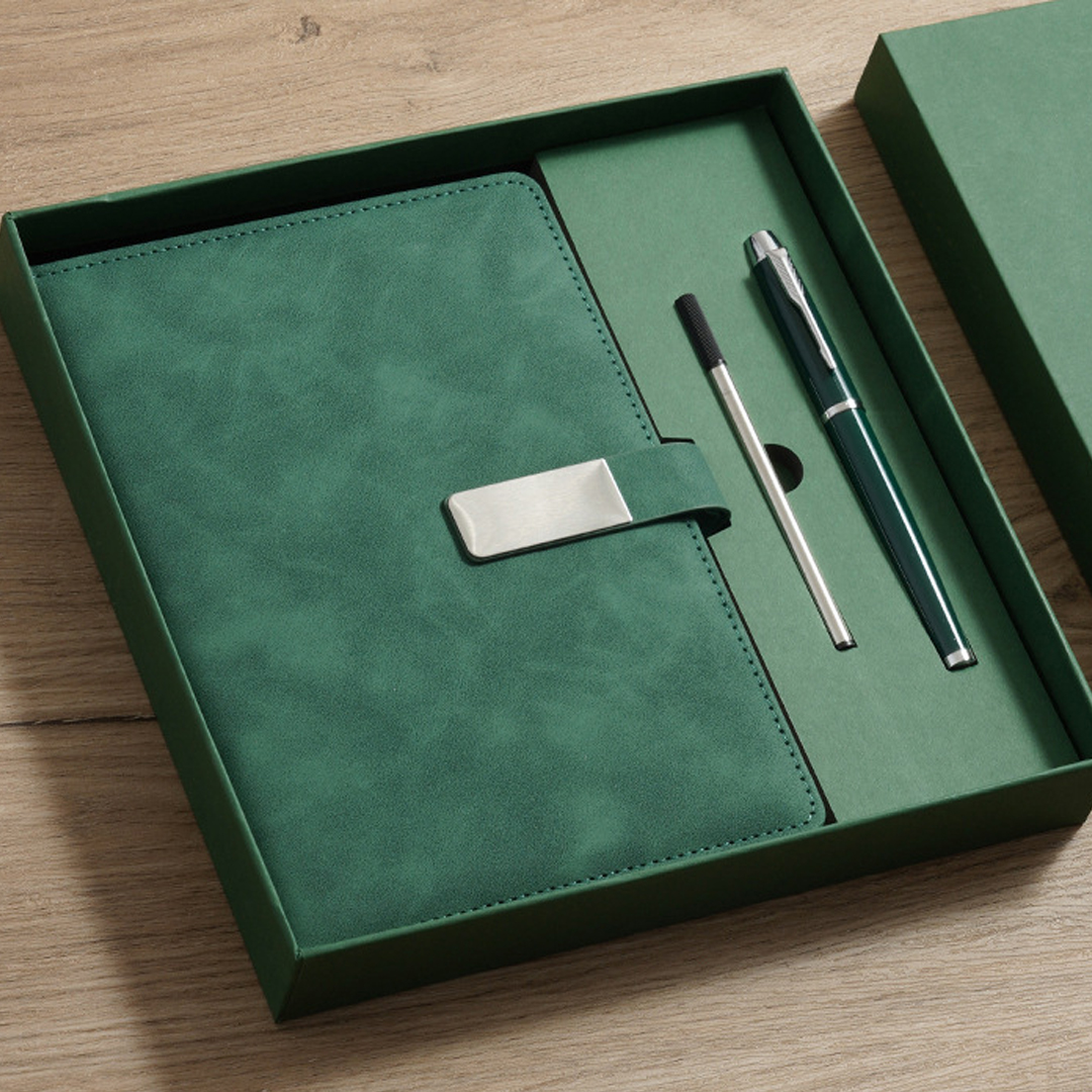 Personalized Engraved Journal Set with Pen Birthday Gift Graduation Gifts for Him