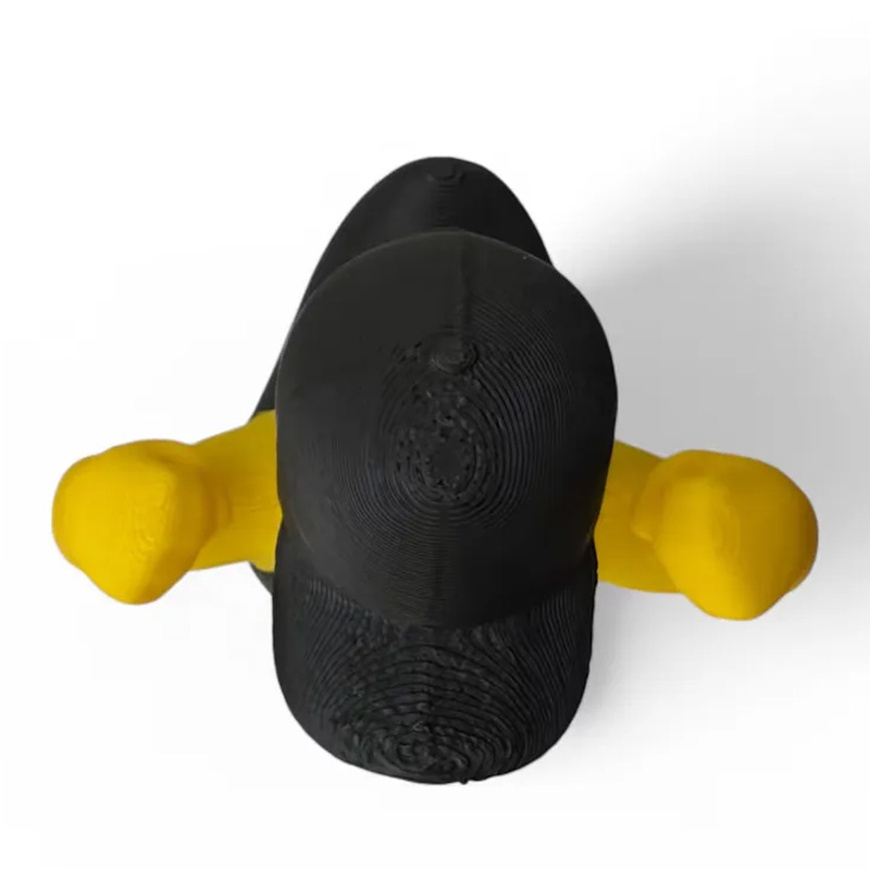Personalized 3D Printed Funny Muscle Arm Duck Desk Decor Birthday Hilarious Fitness Gift for Friends Gym Rat Gym Lovers