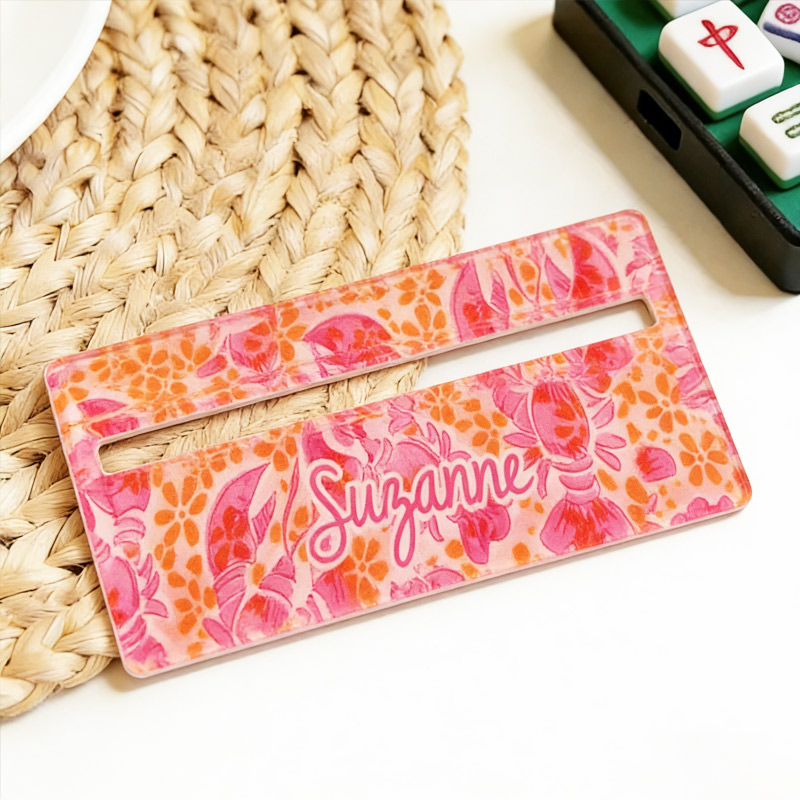 Personalized Mahjong Line Reader Tropical Vacation Style Mahjong Accessories Custom Mahjong Gifts Mahjong Line Finder Mahjong Lover Gift Mahjong Gift 