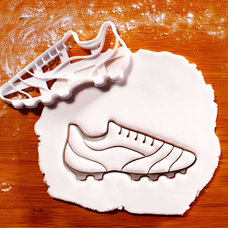 Personalized Sportball Soccer Shoe Cookie Cutter Sports Shape for Sport Lovers