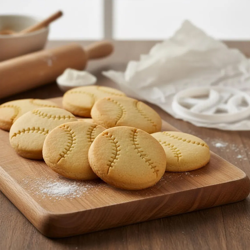 Personalized Sportball Baseball Softball Cookie Cutter Sports Shape for Sport Lovers