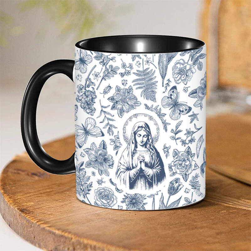 Personalized Armor of God for Football Ceramic Mug with Name Religious Inspirational Gift for Christians