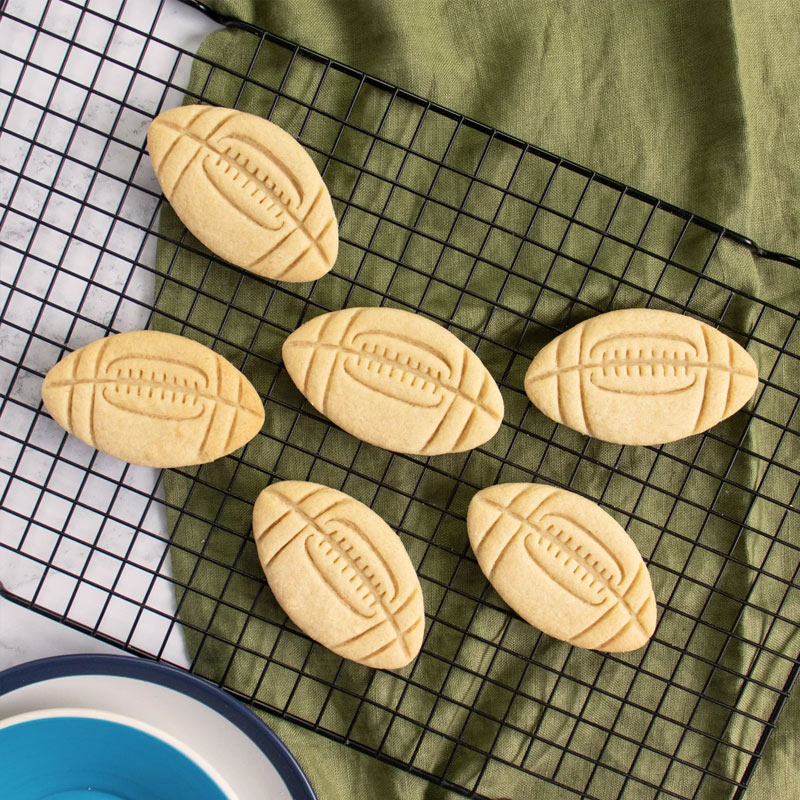Personalized Sportball American Football Rugby Cookie Cutter Sports Shape for Sport Lovers