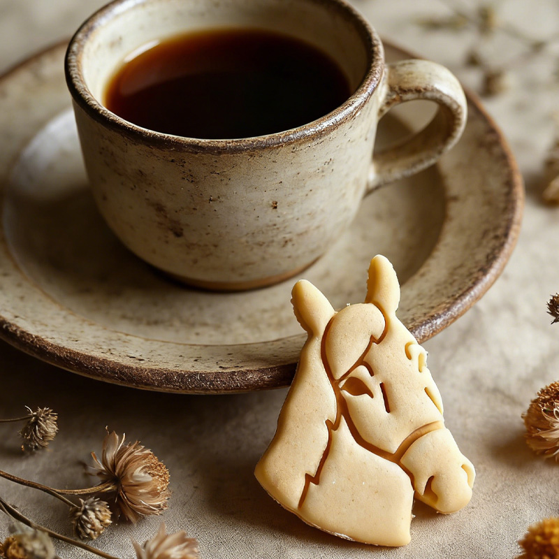 Personalized Horse Cookie Cutter Gift For Horse Lover Barn Owner Cutter 3D Printed Baking Supplies Fondant Tool Craft Stamp for Riding Lovers