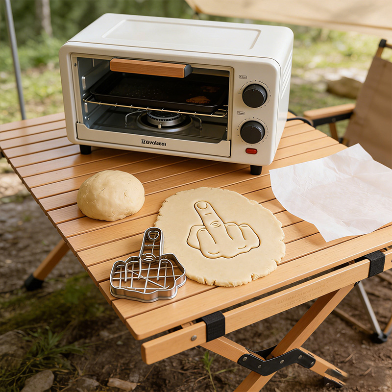 Personalized Funny Middle Finger Cookie Cutter Adult Novelty Bake Tool Fuck You Sign Fuck Off Middle Finger Hand Fingers Cookie Cutter