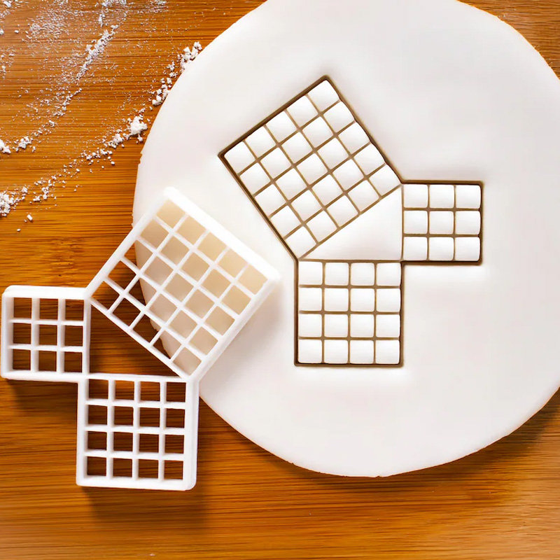 Personalized Math Symbol Baking Tool 3D Printed Baking Tool Craft Stamp for Geek Lover