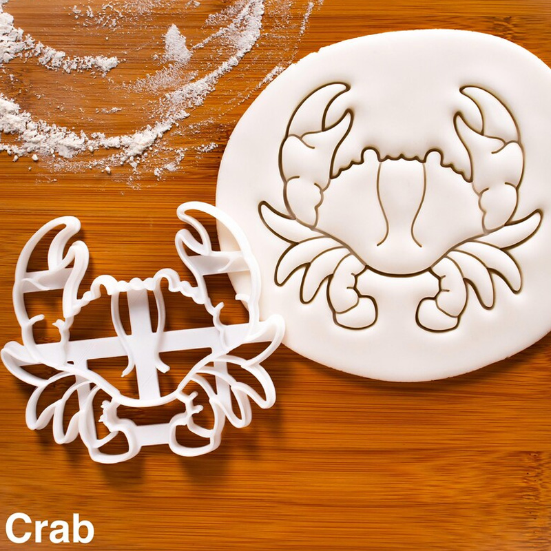 Personalized Sand Dollar Cookie Cutter Nautical Beach Theme Baking 3D Printed Baking Tool Beach Parties Craft Stamp for Fishing Lover