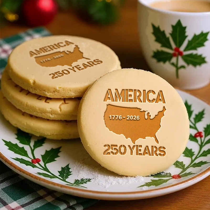Personalized Cookie Cutter 250 Years America Anniversary 250th Independence Cookie Stamp Baking Lover Gifts