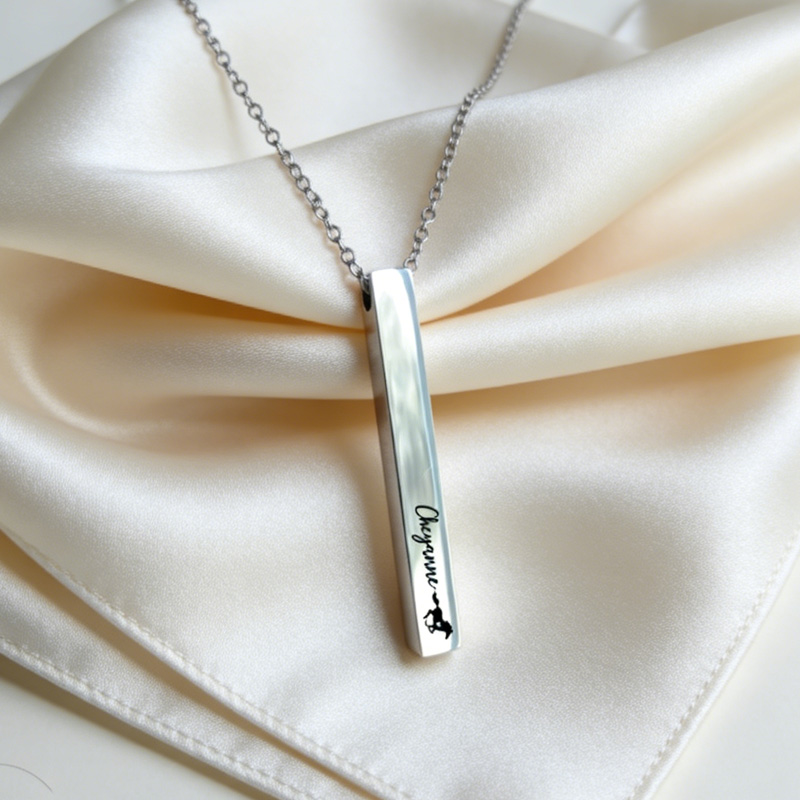 Personalized Horse Jewelry Cube Gift for Equestrian Riding Lovers