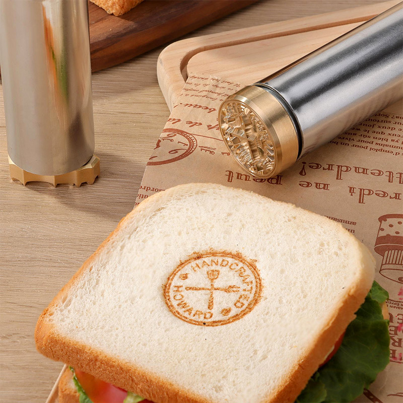 Personalized Branding Iron for Bread Custom Bread Stamp with Name Burger Branding Iron Food Branding Iron Baking Lover Gift Birthday Gift 
