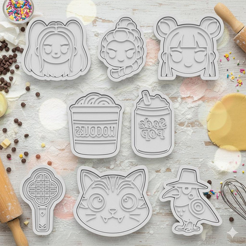 Personalized Kpop Demon Hunter Cookie Cutters Biscuit Molds Baking Lover Gifts