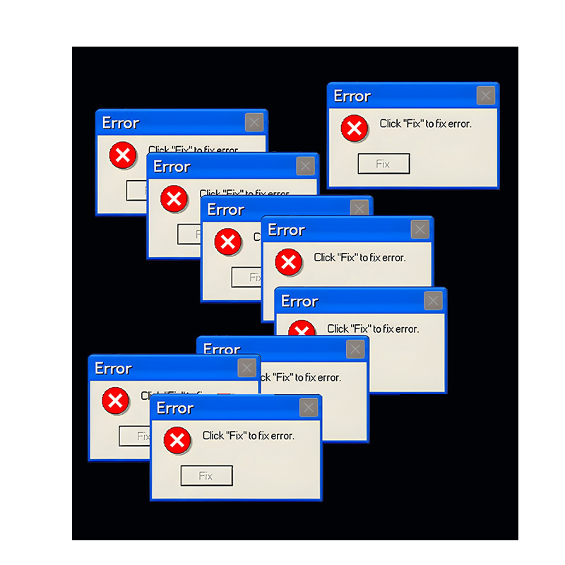 Personalized Fix Error Website Graphic Rug Doormat Kids Nerd Bedroom Playroom Rug Gifts for Geek Lover