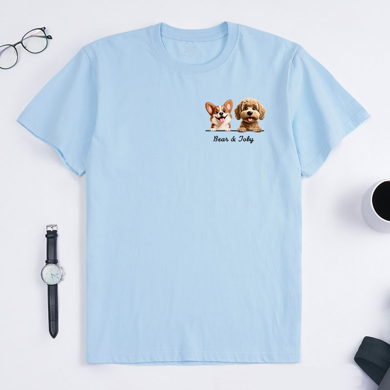 Personalized Dog Lover Dog Name T-Shirt